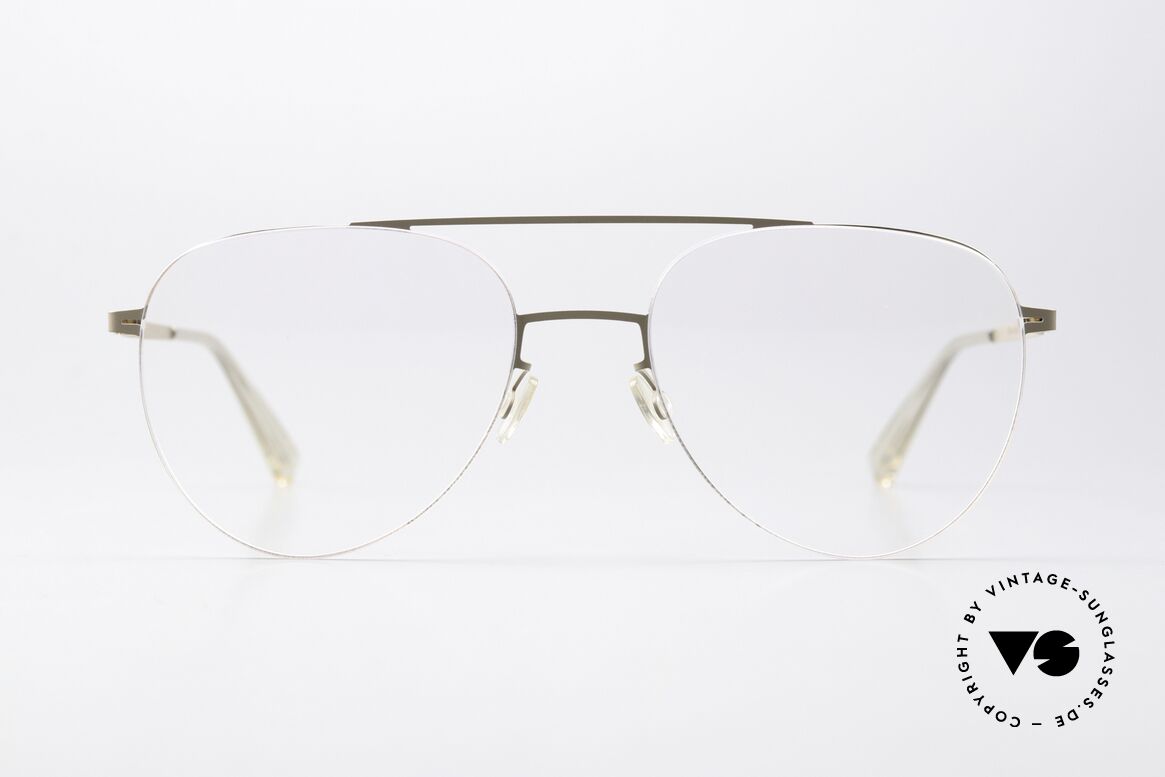 Mykita Jun Large Aviator Lessrim Frame, Aviator Brille aus der LESSRIM-Kollektion von 2019, Passend für Herren und Damen