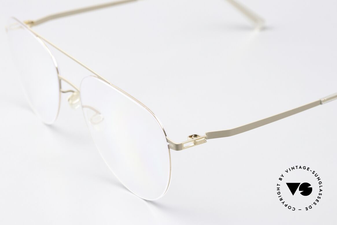 Mykita Jun Large Aviator Lessrim Frame, wohlbekannte Spitzenqualität; handmade in Germany, Passend für Herren und Damen