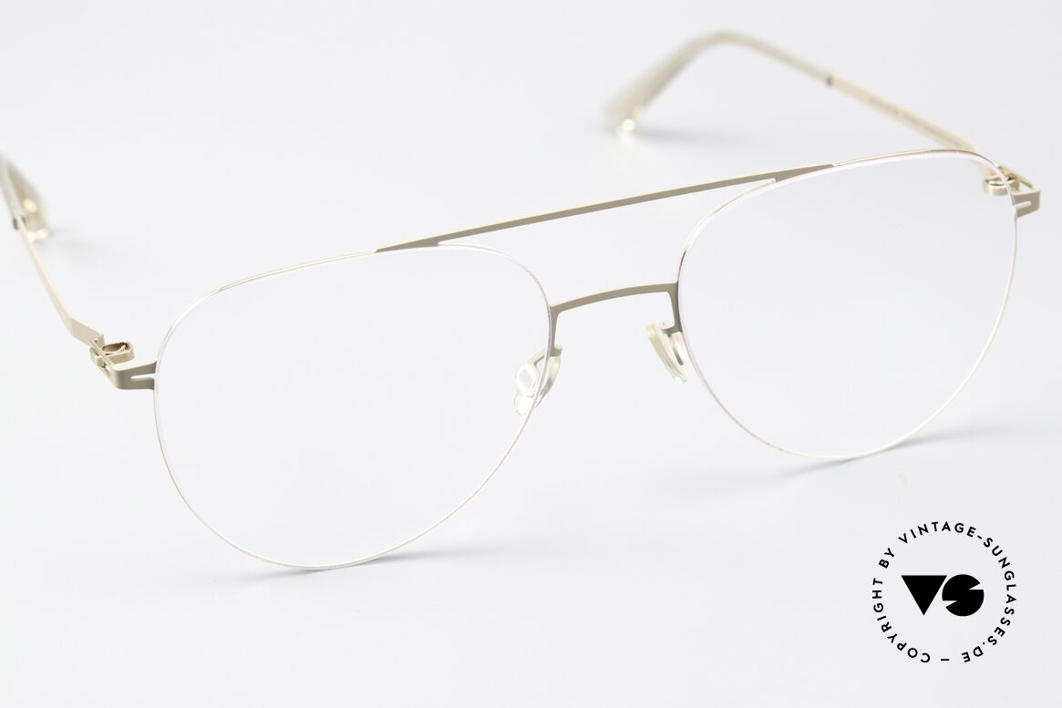 Mykita Jun Large Aviator Lessrim Frame, ungetragenes Modell; inkl. orig. Mykita Verpackung, Passend für Herren und Damen