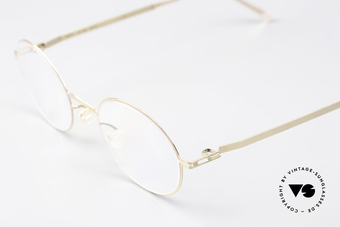 Mykita Nea Damenbrille Oval Champagne, wohlbekannte Spitzenqualität; handmade in Germany, Passend für Damen