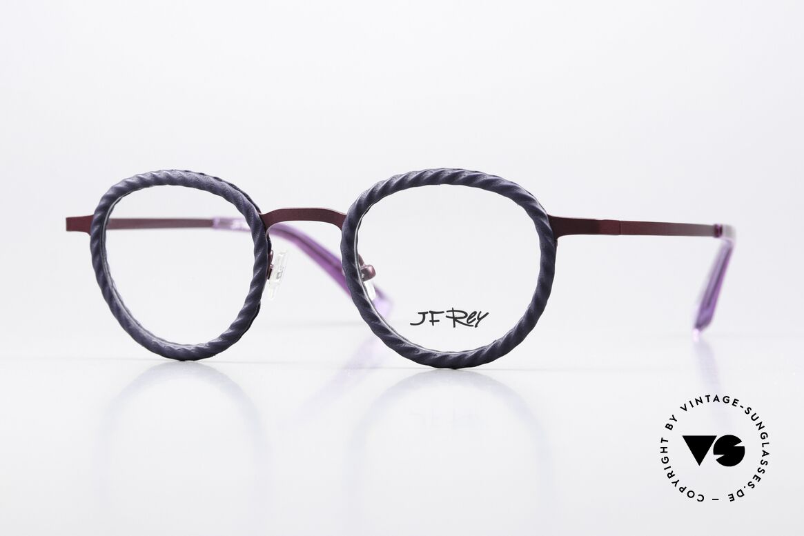 JF Rey JF2944 Pantobrille Violett Lackiert, J.F. Rey Brille, Modell JF2944, color 7570, Gr. 44-24, Passend für Damen