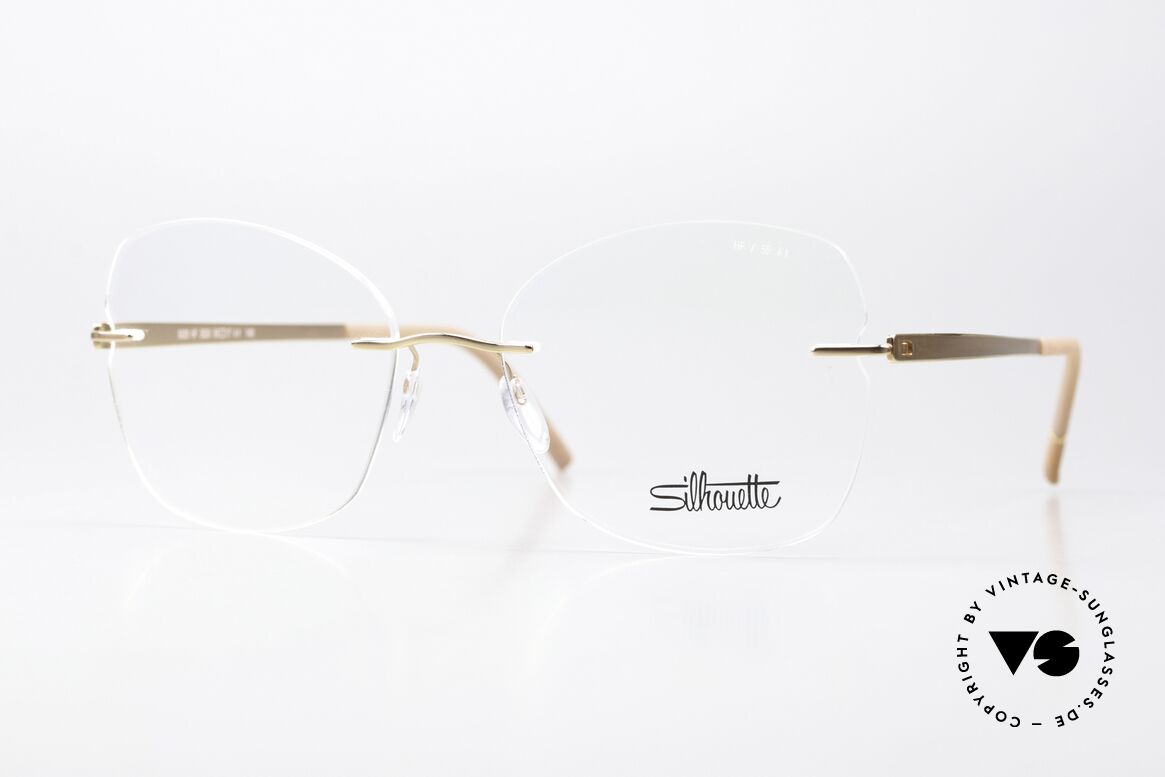 Silhouette 5529 Elegante Momentum Serie, Silhouette 5529 HF 3520 Brille, Größe 55-17, 140, Passend für Damen