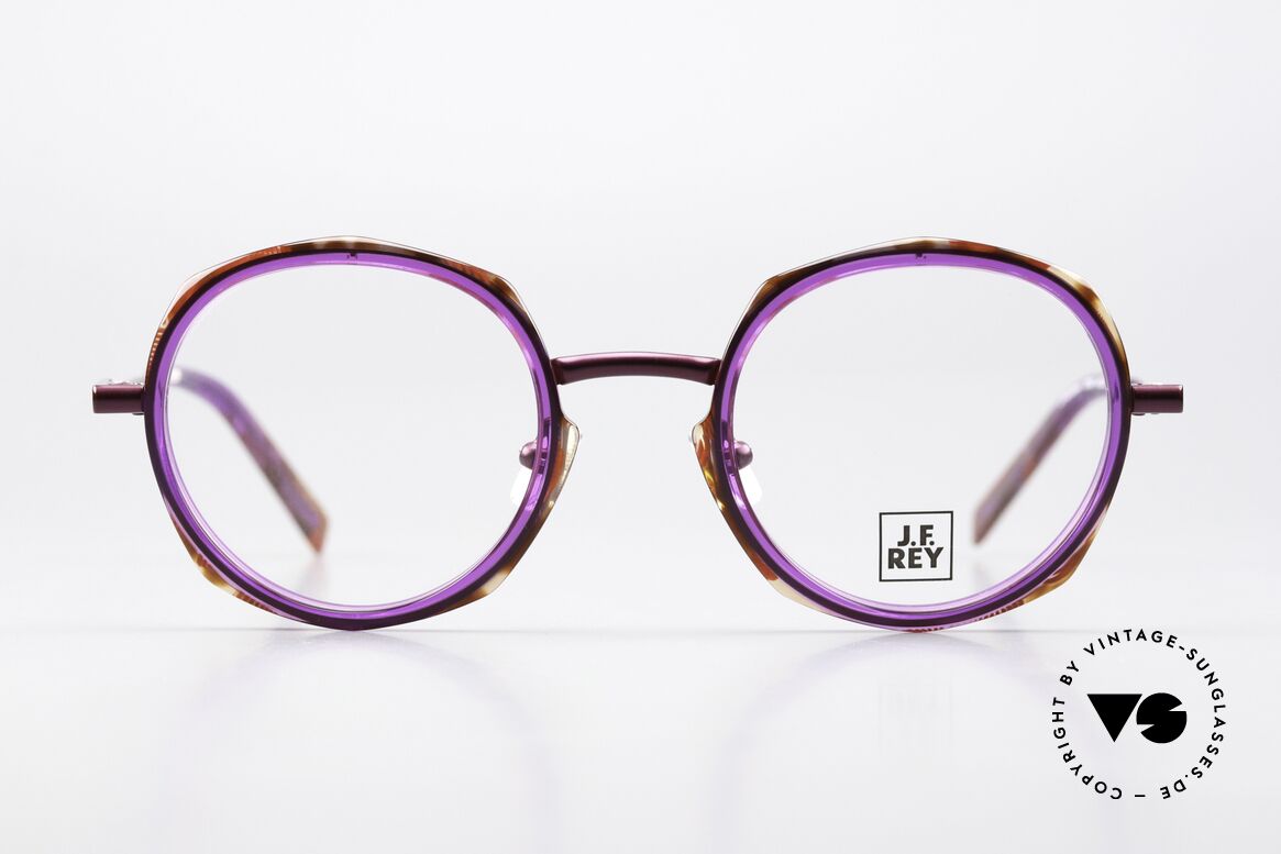 JF Rey JF2994 Designerbrille In Lila-Tönen, Brillenmode; die einen ganz eigenen Stil verkörpert, Passend für Damen