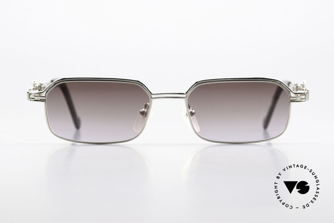 Jean Paul Gaultier 56-0002 Brille mit Gürtelschnalle, vintage Jean Paul GAULTIER Sonnenbrille von 1996/97, Passend für Herren