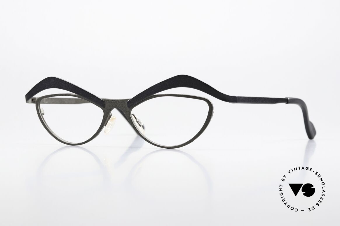 Theo Belgium Nivo Kunstbrille Und Hingucker, verrückte Theo Damen Designerbrille; color 321, Passend für Damen