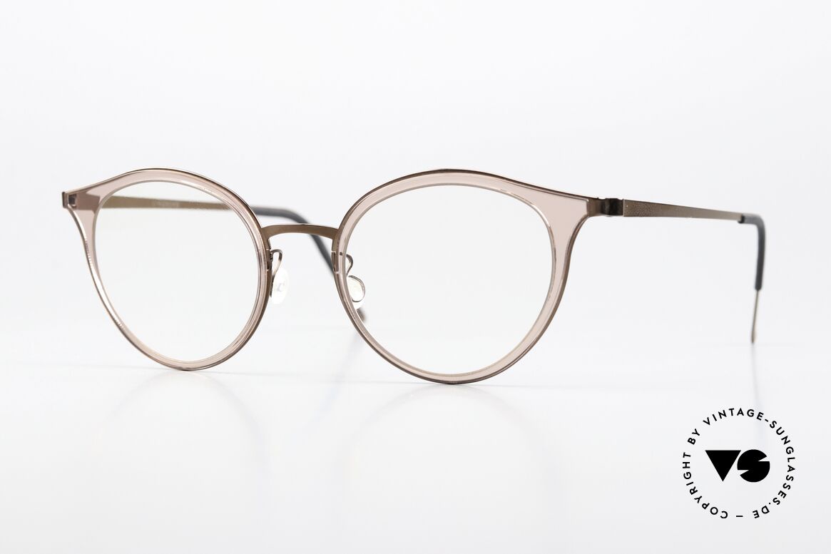 Lindberg 9728 Strip Titanium Sehr Feminines Brillendesign, entzückende Lindberg Strip Titan Damenbrille; 2017, Passend für Damen