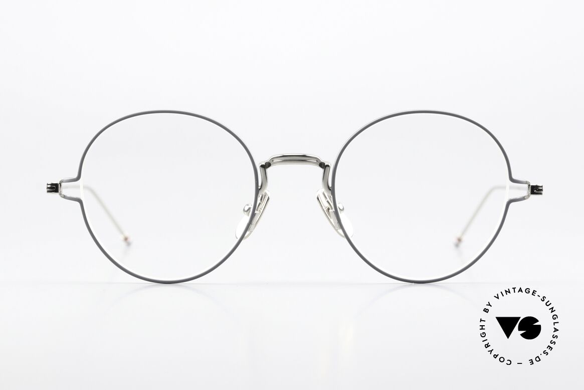 Thom Browne TBX915 Stilvolle Panto Herrenbrille, runde Thom Browne Herrenbrille, M. TBX915-50-01, Passend für Herren