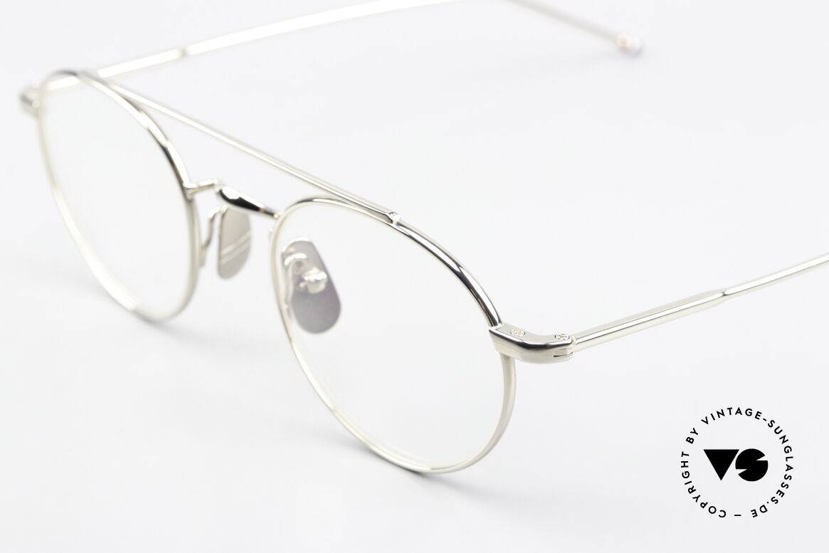 Thom Browne TB101 Stylische Designerbrille Men, die orig. DEMO-Gläser können beliebig ersetzt werden, Passend für Herren