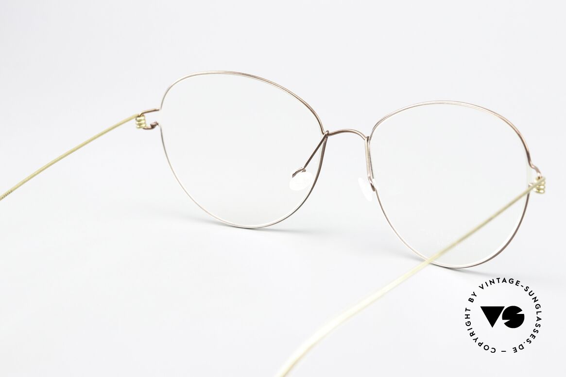 Lindberg Lene Air Titan Rim Sehr Weibliche Brillenform, Größe: medium, Passend für Damen