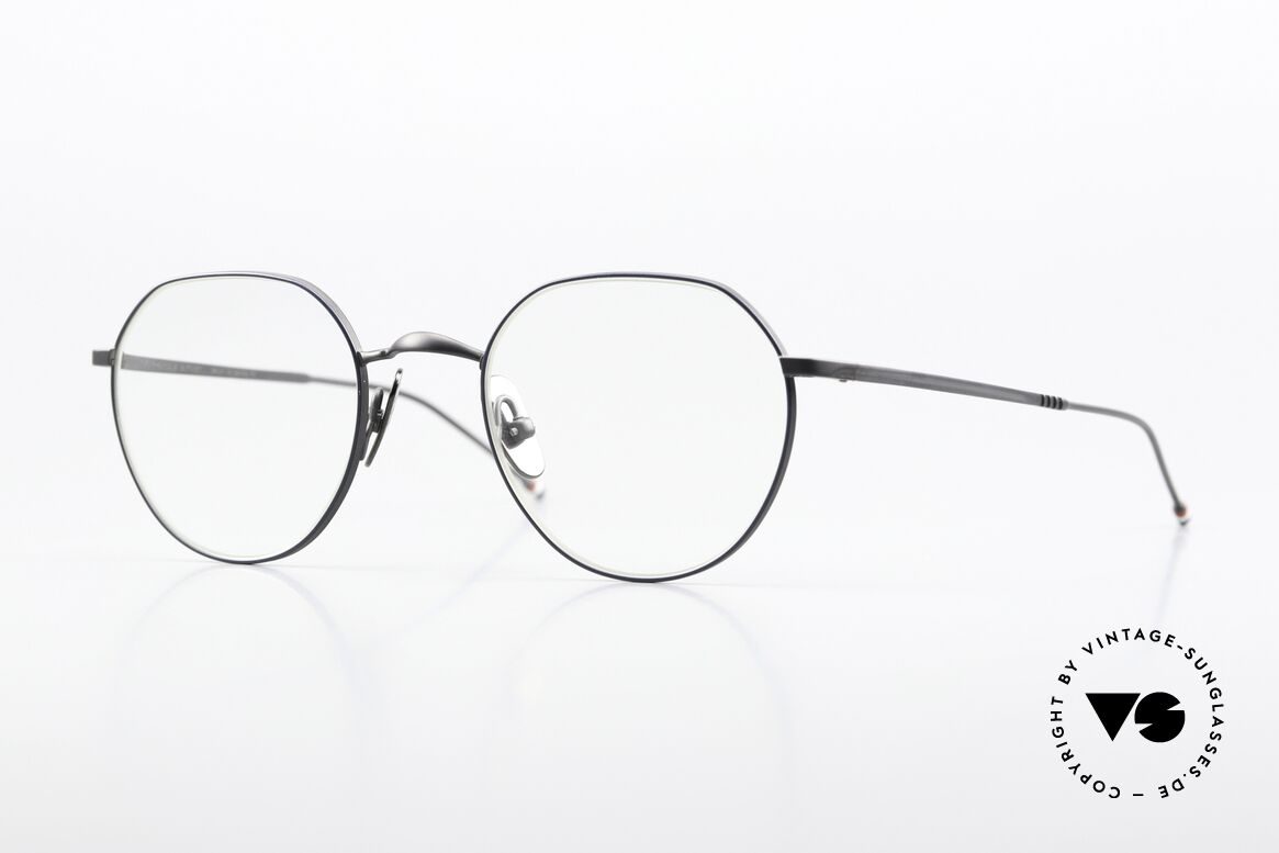 Thom Browne TBX914 Stilvolle Titanbrille Herren, rare Thom Browne Herrenbrille, Mod. TBX914-48-03, Passend für Herren