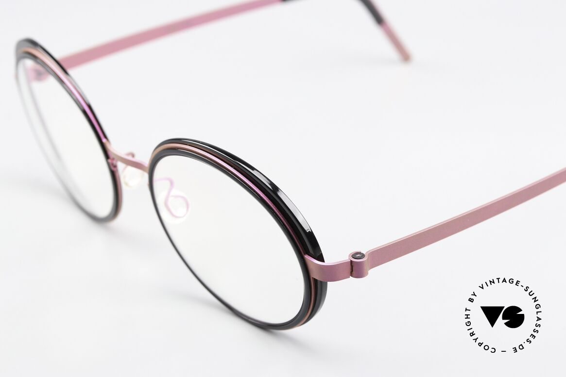 Lindberg 9732 Strip Titanium Violett Metallic Schwarz, kann schon jetzt als 'vintage Lindberg' tituliert werden, Passend für Damen