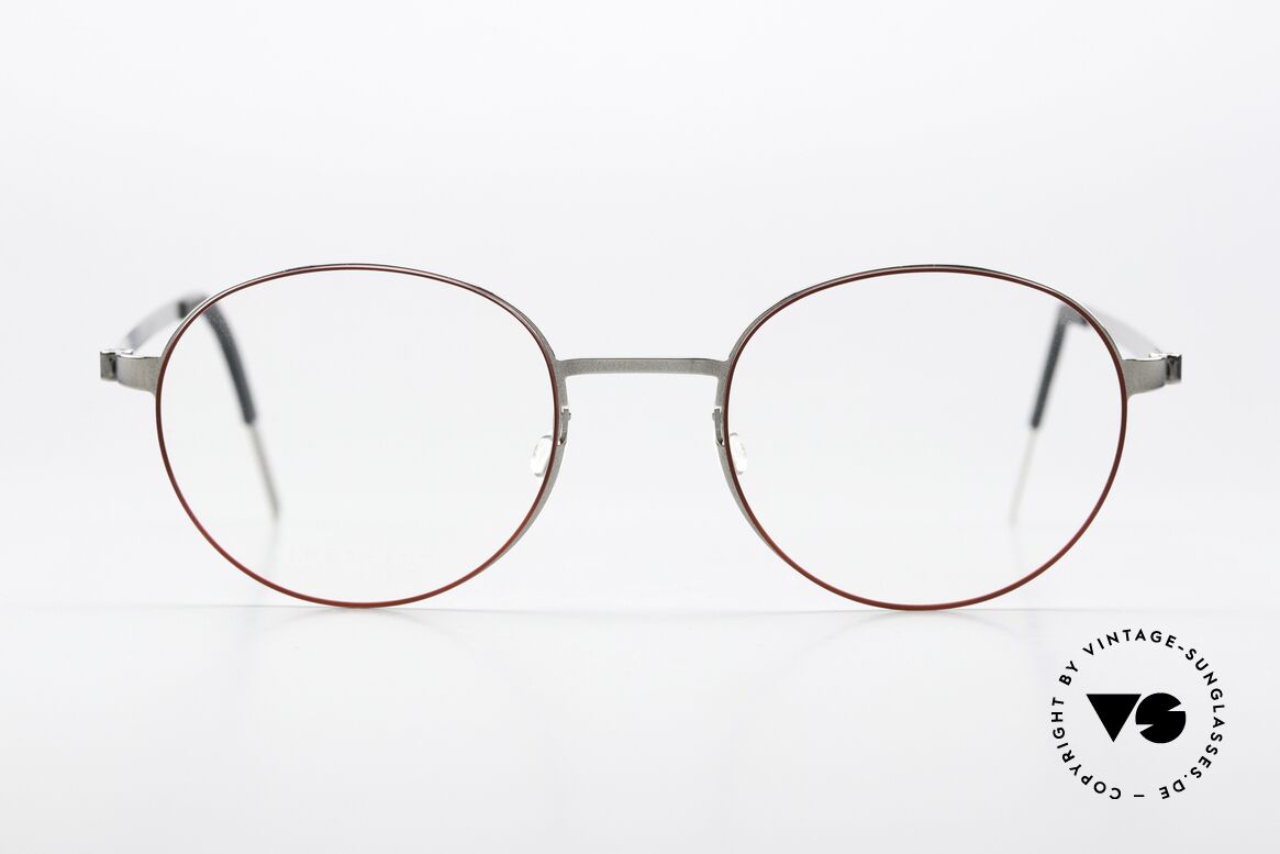 Lindberg 9615 Strip Titanium Sehr Weibliche Pantobrille, Modell 9615, in Größe 48/19, Bügel 135; in Color P10, Passend für Damen