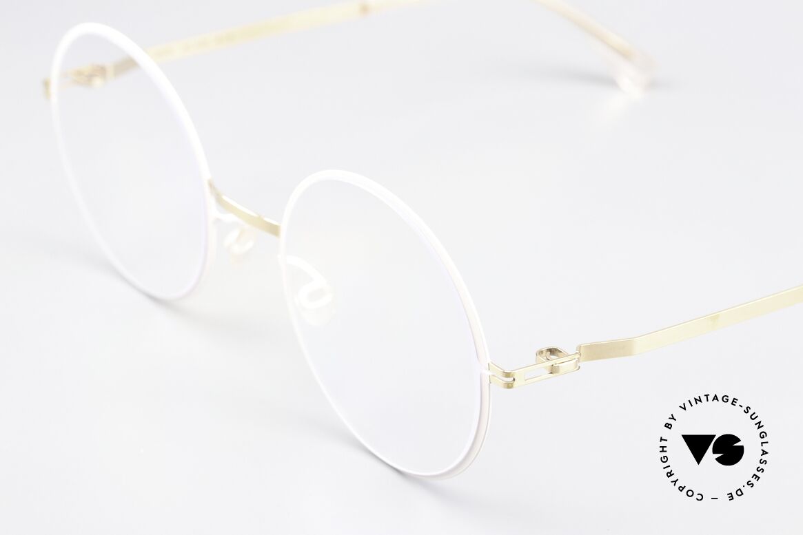 Mykita Vilde Runde Brille Ladies Champagne, ungetragenes Modell mit original Mykita Verpackung, Passend für Damen