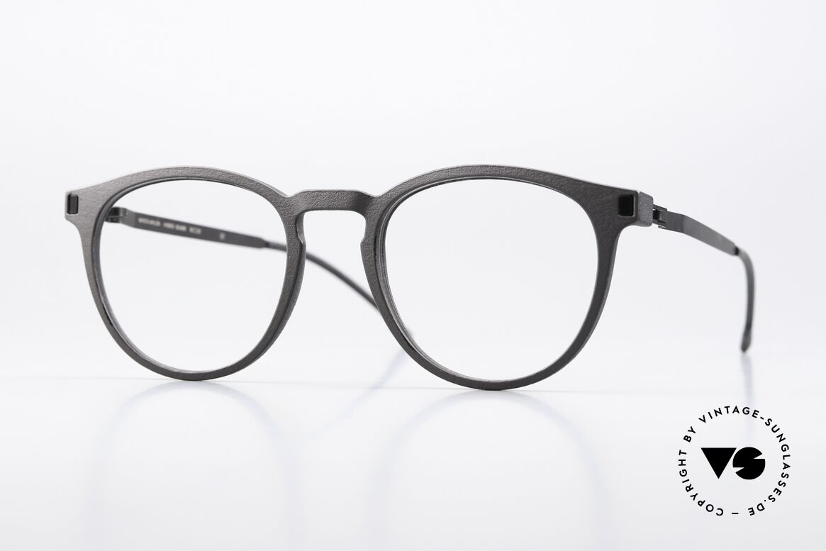 Mykita Mylon Bilimbi Damenbrille Schwarz Grau, Mykita Mylon HYBRID Designerbrille, Bilimbi, Passend für Damen