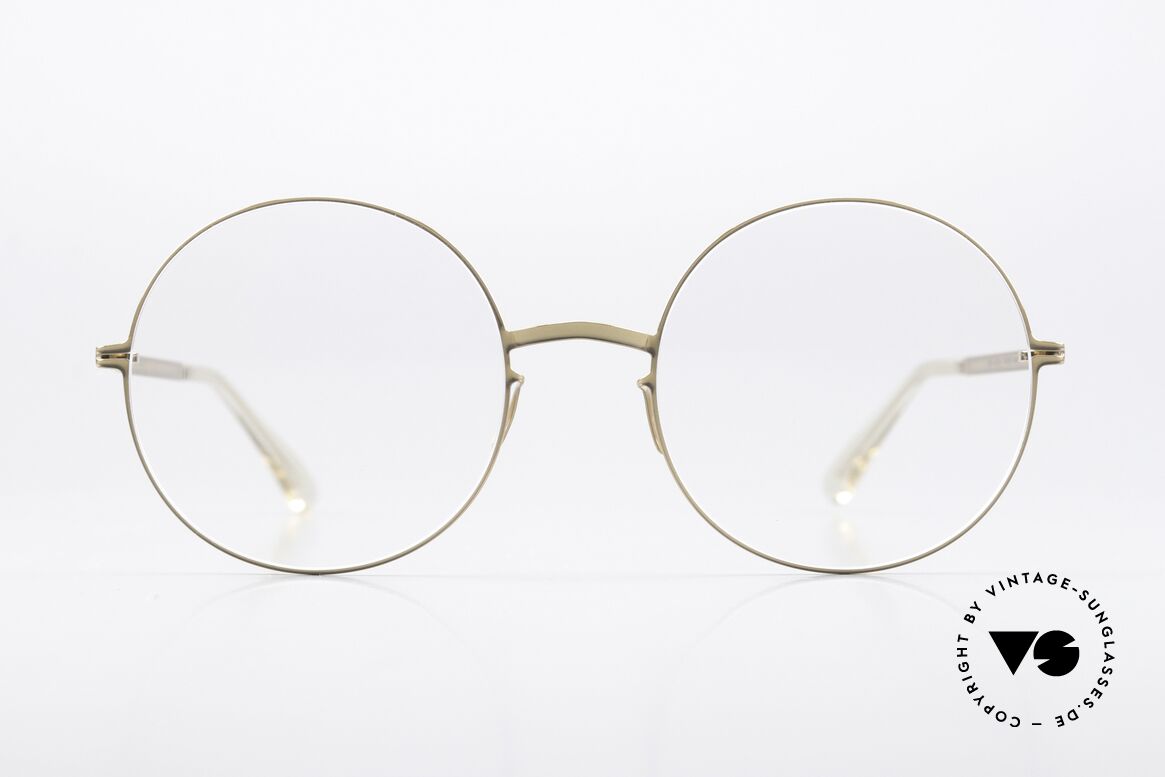 Mykita Studio 5.3 Damenbrille Rund In Gold, runde Damenbrille, Farbcode 318 Champagne Gold, Passend für Damen