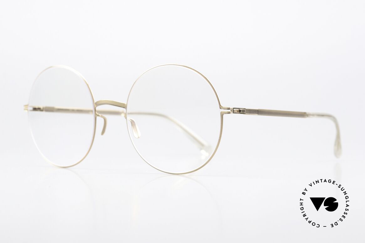 Mykita Studio 5.3 Damenbrille Rund In Gold, jede Studio-Edition ist ein eigenständiger Neustart, Passend für Damen