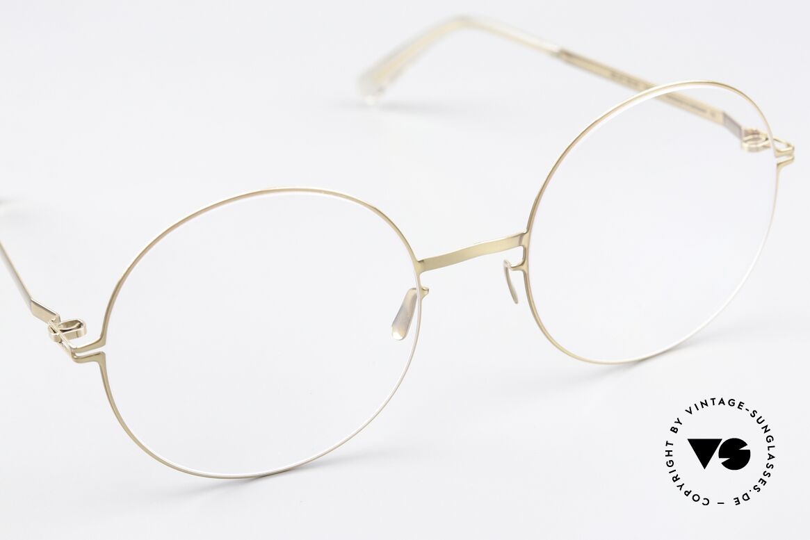 Mykita Studio 5.3 Damenbrille Rund In Gold, STUDIO-Serie 5.3 wurde 2015-17 in Berlin gefertigt, Passend für Damen