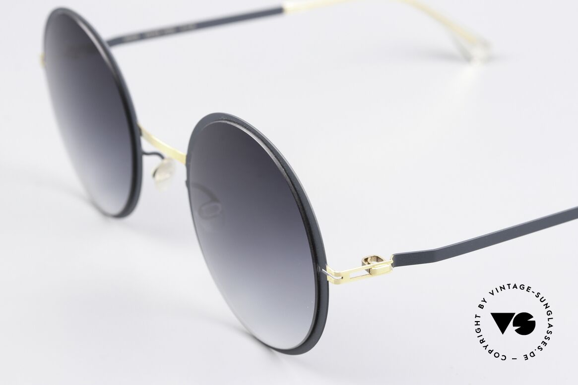 Mykita Joona Gold / Indigo Grey Gradient, wohlbekannte Spitzenqualität; handmade in Germany, Passend für Damen