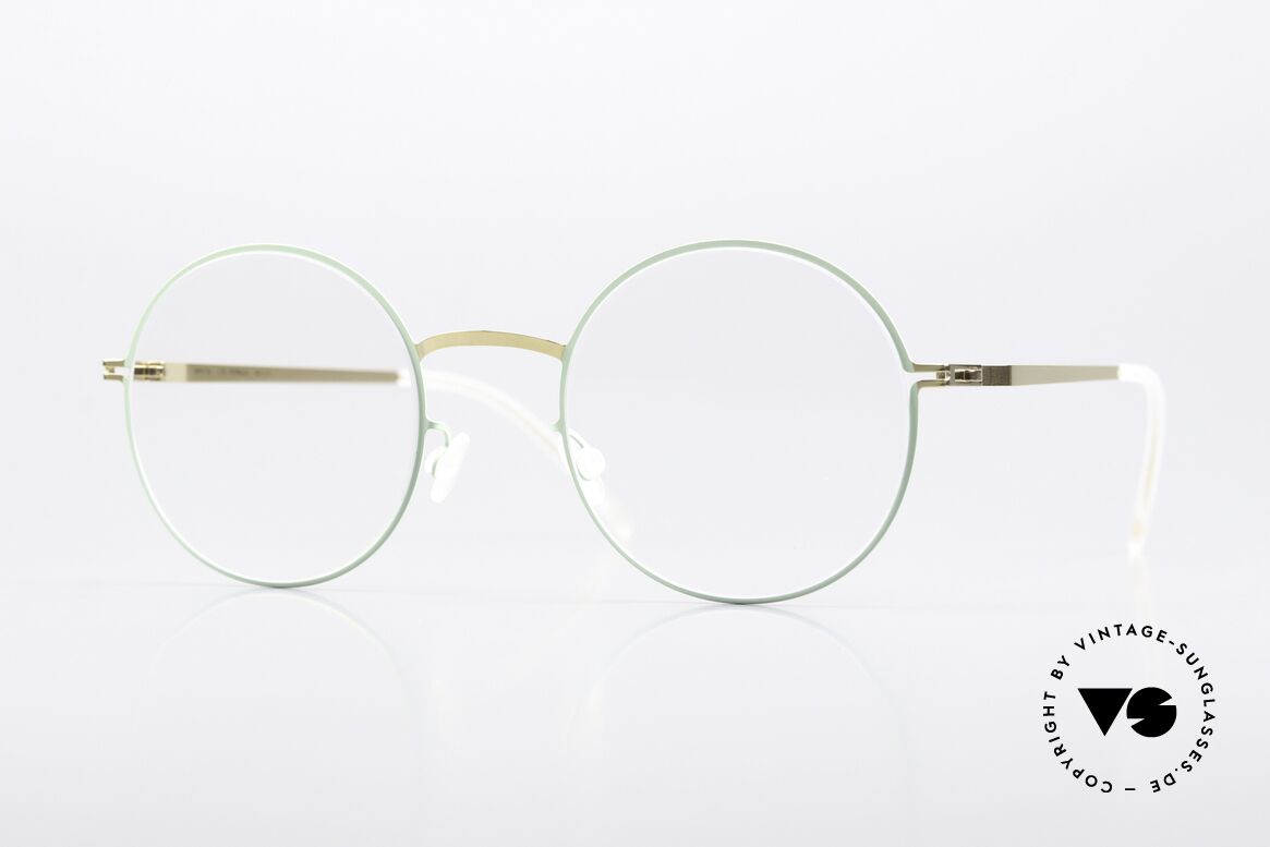 Mykita Pernilla Rahmen Gold / Aqua Green, Mykita Brille, PERNILLA in Größe 49-21, color 269, Passend für Damen