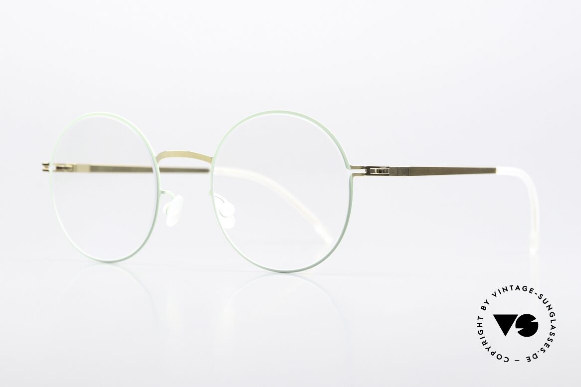 Mykita Pernilla Rahmen Gold / Aqua Green, Farbcode 269: Gold / Aqua Green = eine Damenbrille, Passend für Damen