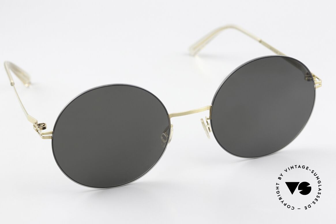 Mykita Yoko Grosse Runde Sonnenbrille, ungetragenes Modell mit originalem Etui von Mykita, Passend für Damen