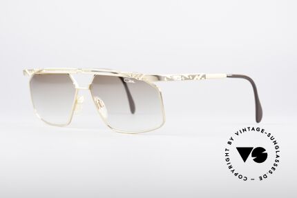 Cazal 966 Markante 90er Designer Brille, enorm hochwertig (muss man fühlen); 100% UV, Passend für Herren