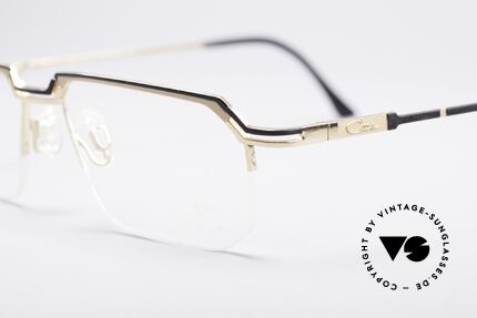 Cazal 793 90er Titanium Fassung, markant, eckiges Design (sehr edle Herrenbrille), Passend für Herren