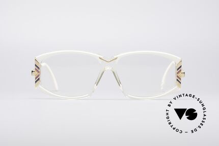 Cazal 194 80er Damen Vintage Brille, ein wahres Designerstück in brillianter Kolorierung, Passend für Damen