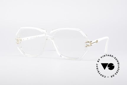 Cazal 169 Kleine Designer Brille, extravagante vintage Designer-Brillenfassung von Cazal, Passend für Damen