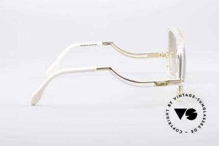 Cazal 178 Extravagante Sonnenbrille, Sonnengläser in braun-Verlauf (100% UV Schutz), Passend für Damen