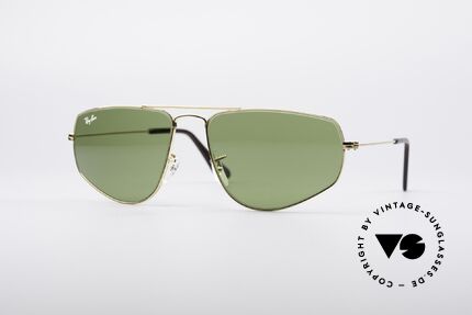 Ray Ban Fashion Metal Style 3 USA B&L, edle RAY-BAN Designer-Sonnenbrille, made in USA, Passend für Herren