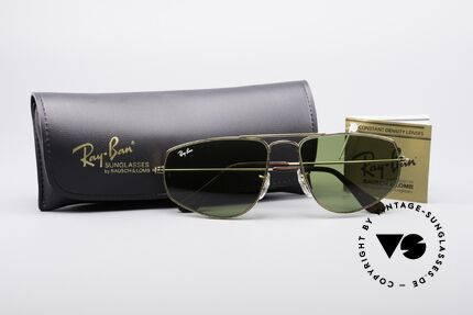 Ray Ban Fashion Metal Style 3 USA B&L, KEINE Retrosonnenbrille, 100% vintage USA-Original, Passend für Herren