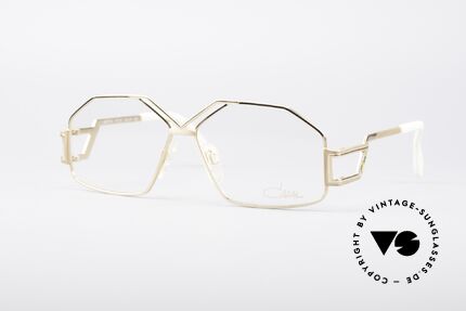 Cazal 234 Old School HipHop Brille, extravagante CAZAL Brille aus den 1980ern/90ern, Passend für Damen