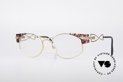 Cazal 253 90er Damen Designerbrille, zauberhafte Damenbrille aus den frühen 1990ern, Passend für Damen