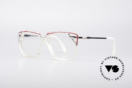 Cazal 342 90er Designerbrille, tolle Metall-, Farb- & Kunststoffkombination, Passend für Damen