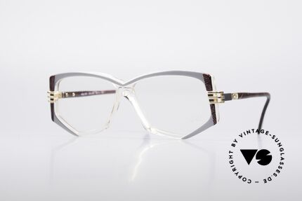 Cazal 322 80er West Germany Cazal, originelle Cazal Designerbrille aus den 80er Jahre, Passend für Damen