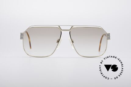 Neostyle Society 400 80er Gentleman Brille, stilvolle bicolore Lackierung in Titanium & Gold, Passend für Herren