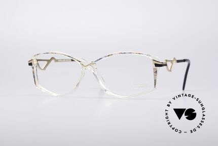 Cazal 369 90er Damen Designerbrille, interessantes Cazal Design aus den späten 90er Jahren, Passend für Damen