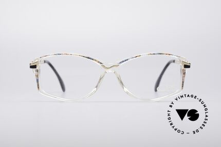 Cazal 369 90er Damen Designerbrille, Designer-Brille vom großartigen CAri ZALloni (CAZAL), Passend für Damen