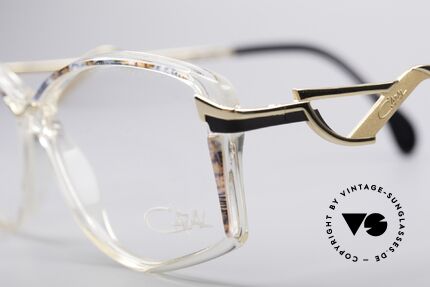 Cazal 369 90er Damen Designerbrille, Cazal Farbcode 825: kristall / pistazie multicolor / gold, Passend für Damen