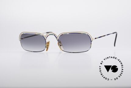 Casanova DV14 Dolce Vita Sonnenbrille, zauberhafte 80er Casanova Designer-Sonnenbrille, Passend für Herren und Damen