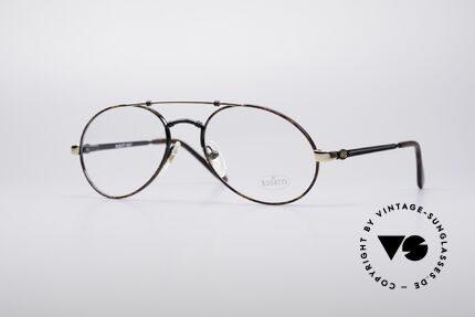 Bugatti 18557 80er Herren Vintage Brille, sehr elegante Designer-Brillenfasung von Bugatti, Passend für Herren