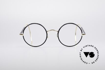 Savile Row Round 47/22 Harry Potter Brille, zeitlos runde vintage Brillenfassung aus den 80ern, Passend für Herren