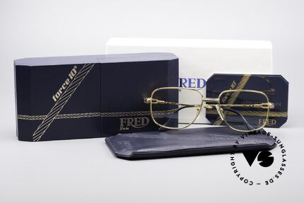 Fred Zephir Luxus Segler Brille, ungetragen, wie all unsere edlen vintage Brillengestelle, Passend für Herren