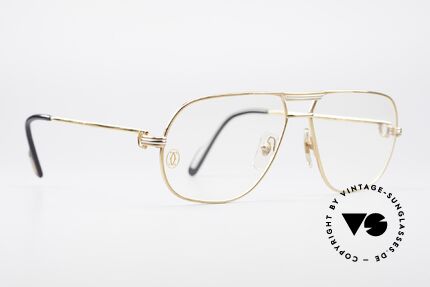 Cartier Tank Rose - M Limitierte Luxus Brille, Tank: Modell aus der alten 'Rimmed Serie' von CARTIER, Passend für Herren