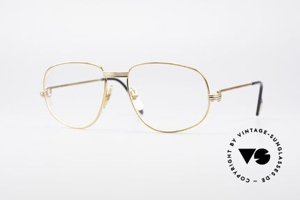 Cartier Romance Rose LC - L Limitierte Luxus Brille, vintage Cartier Luxus-Brillenfassung; Modell ROMANCE, Passend für Herren