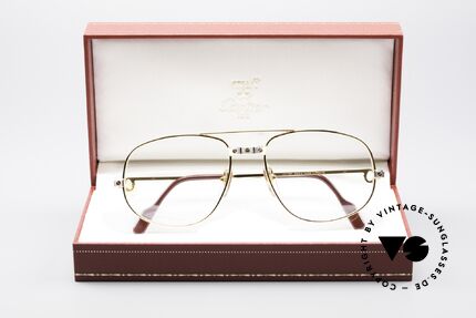 Cartier Romance Santos - L Luxus Brille, ungetragen mit OVP (selten in diesem Zustand zu finden), Passend für Herren