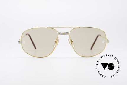 Cartier Romance Santos - L Luxus Sonnenbrille, vintage CARTIER Luxus-Sonnenbrille; Modell ROMANCE, Passend für Herren