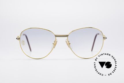 Cartier S Saphirs 0,94 ct Edelstein Sonnenbrille, Modell aus der "S"-Serie (Markteinführung 1988), Passend für Damen