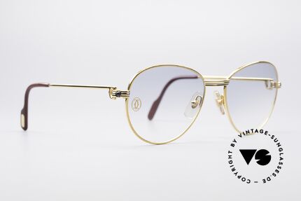 Cartier S Saphirs 0,94 ct Edelstein Sonnenbrille, mit echten Saphiren als Bügeldekor (insg. 0,94ct), Passend für Damen